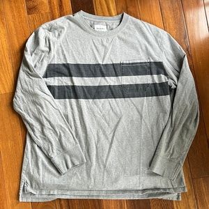 Goodfellow long sleeve gray shirt